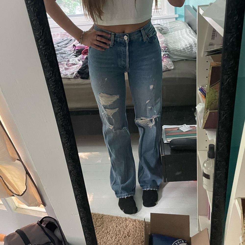 size 25 RE/DONE 90’s high rise loose jeans